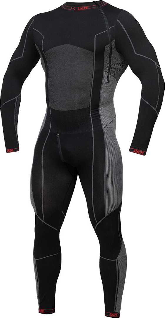 IXS 365 Underdragt, sort-grå, størrelse XS S