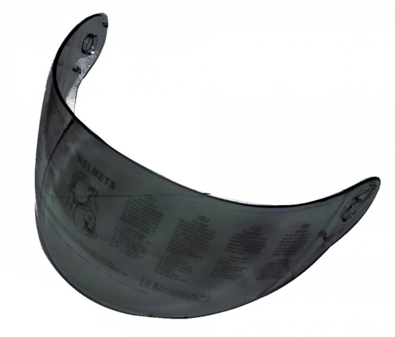 GIVI Junior 4 Fly Sun Visor, grey, grey, Size One Size