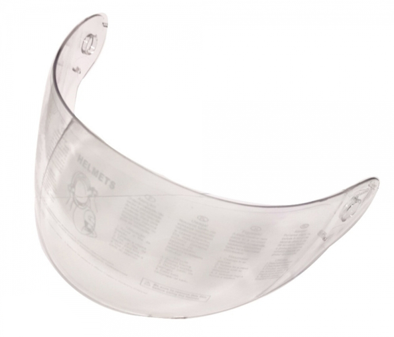 GIVI Junior 4 Fly Sun Visor, clear, clear, Size One Size