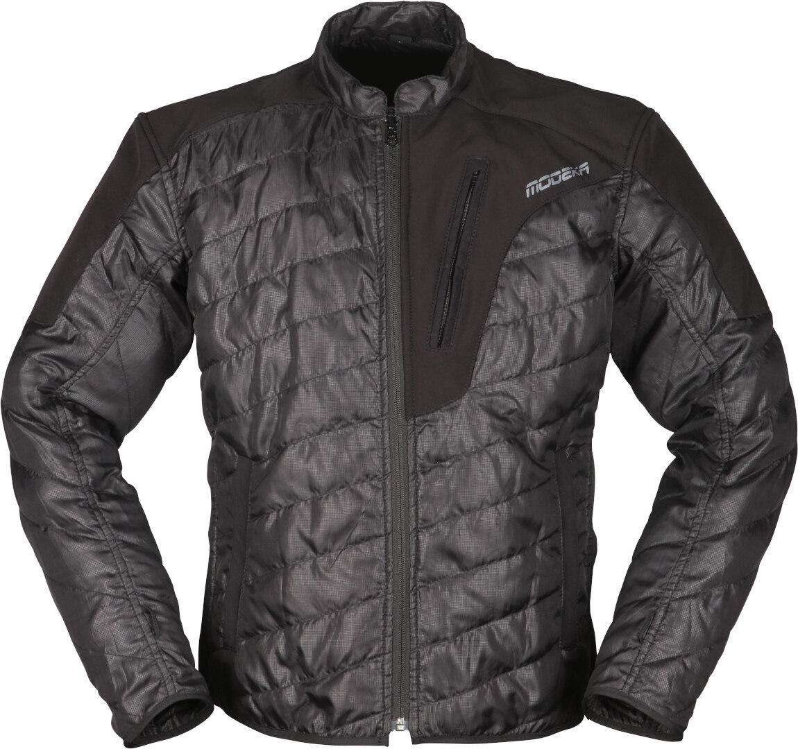 Modeka Midlayer Textiel jas, zwart, afmeting 3XL