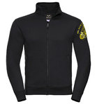 Black-Cafe London Classic Fleece Sweat Jacket