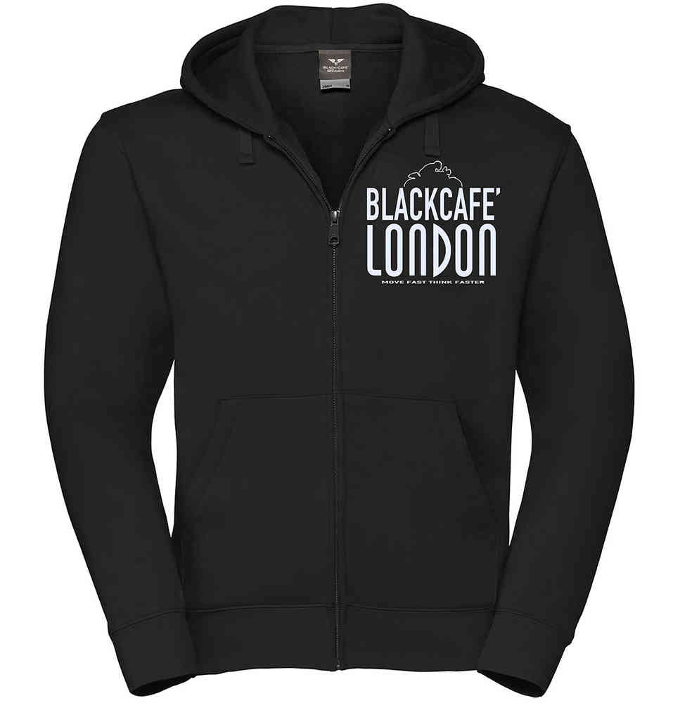 Black-Cafe London Classic Zip Hoodie