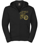 Black-Cafe London Retro Zip Hoodie