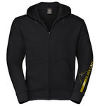 Black-Cafe London Retro Stripe Blåkedja Hoodie