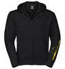 {PreviewImageFor} Black-Cafe London Retro Stripe Zip Hoodie