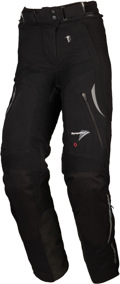 Modeka Takuya Ladies Motorcycle Textile Pants, black, Size 36 for Women, black, Size 36 for Women