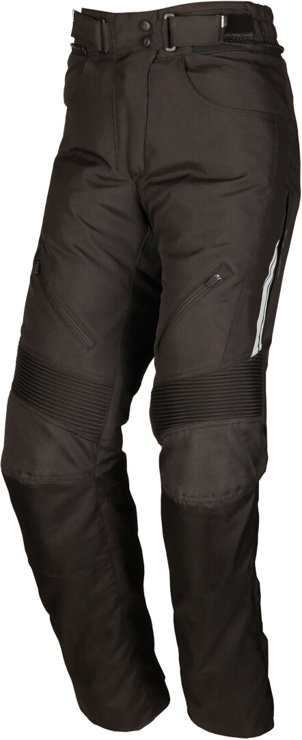 Modeka Violetta Dames Motorfiets Textiel Broek, zwart, afmeting 38 voor vrouw
