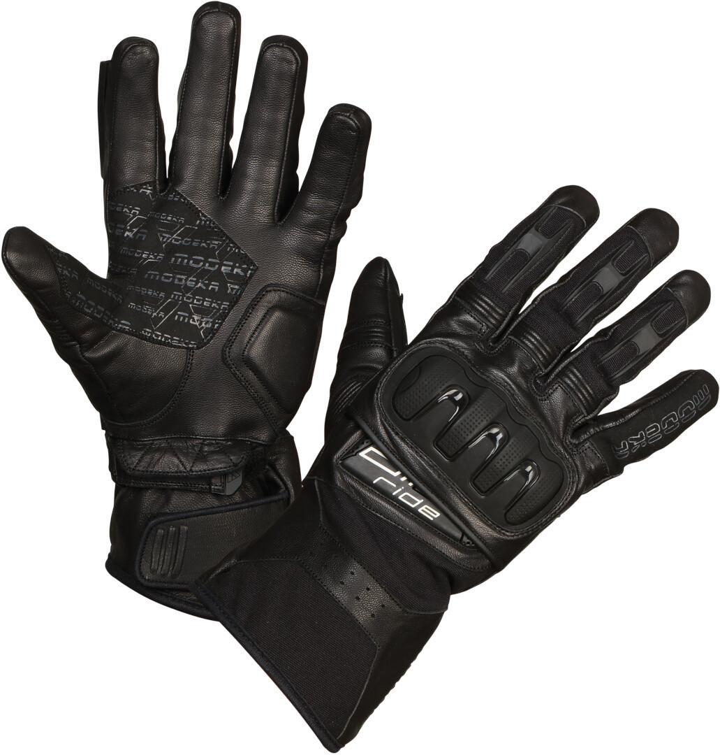 Modeka Air Ride Dry Motorcycle Gloves, black, Size S, black, Size S