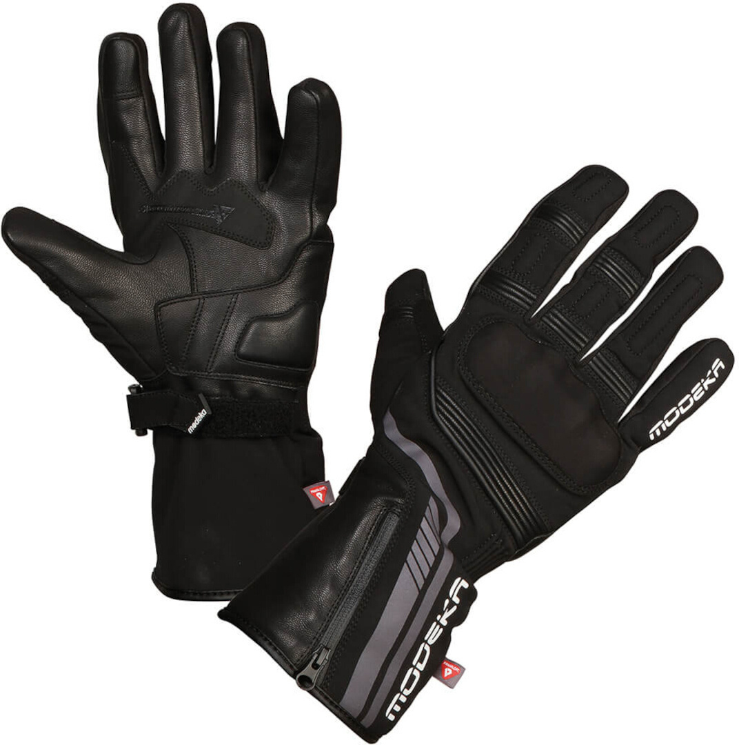 Modeka Makari Ladies Motorcycle Gloves, black, Size XL for Women-image-952807485