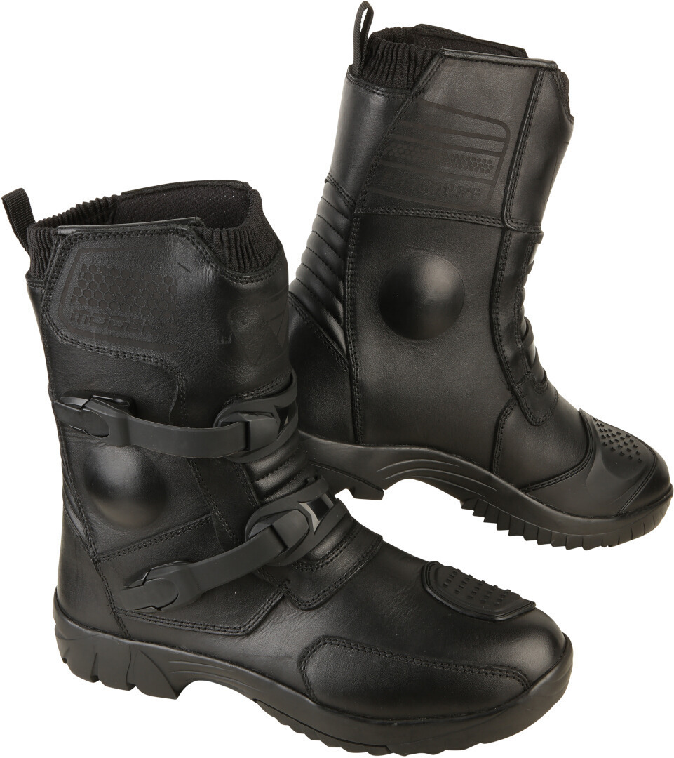 Modeka Tariko Motorcycle Boots, black, Size 40, black, Size 40