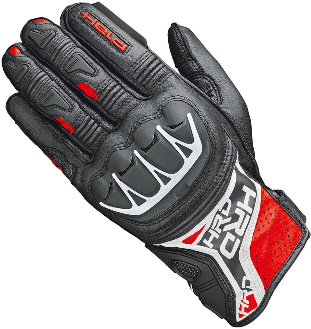Held Kakuda Motorcycle Gloves, black-red, Size S M, black-red, Size S M