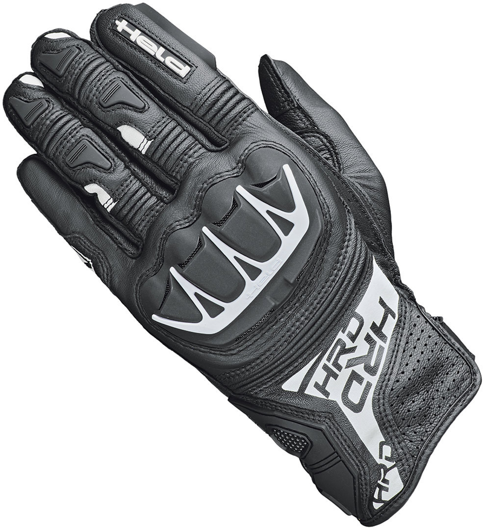 Held Kakuda Motorcycle Gloves, black-white, Size S M, black-white, Size S M