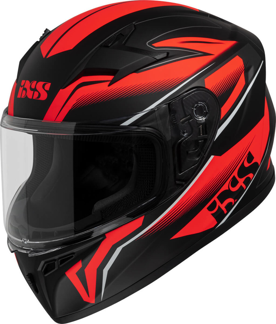 IXS 136 2.0 Kids Helmet, black-red, Size S, black-red, Size S