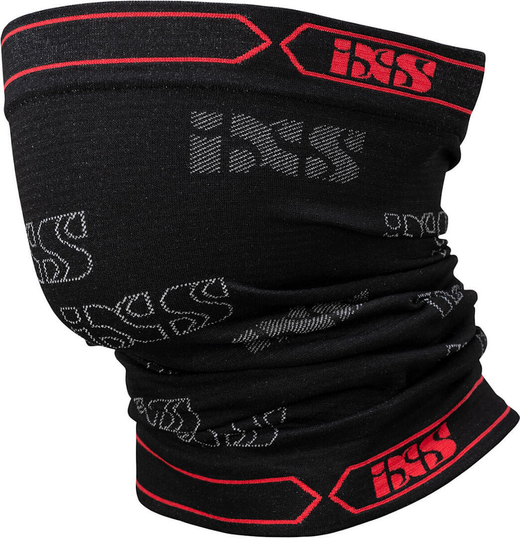 IXS 365 Air Multifunctional Headwear, black-red, black-red, Size One Size
