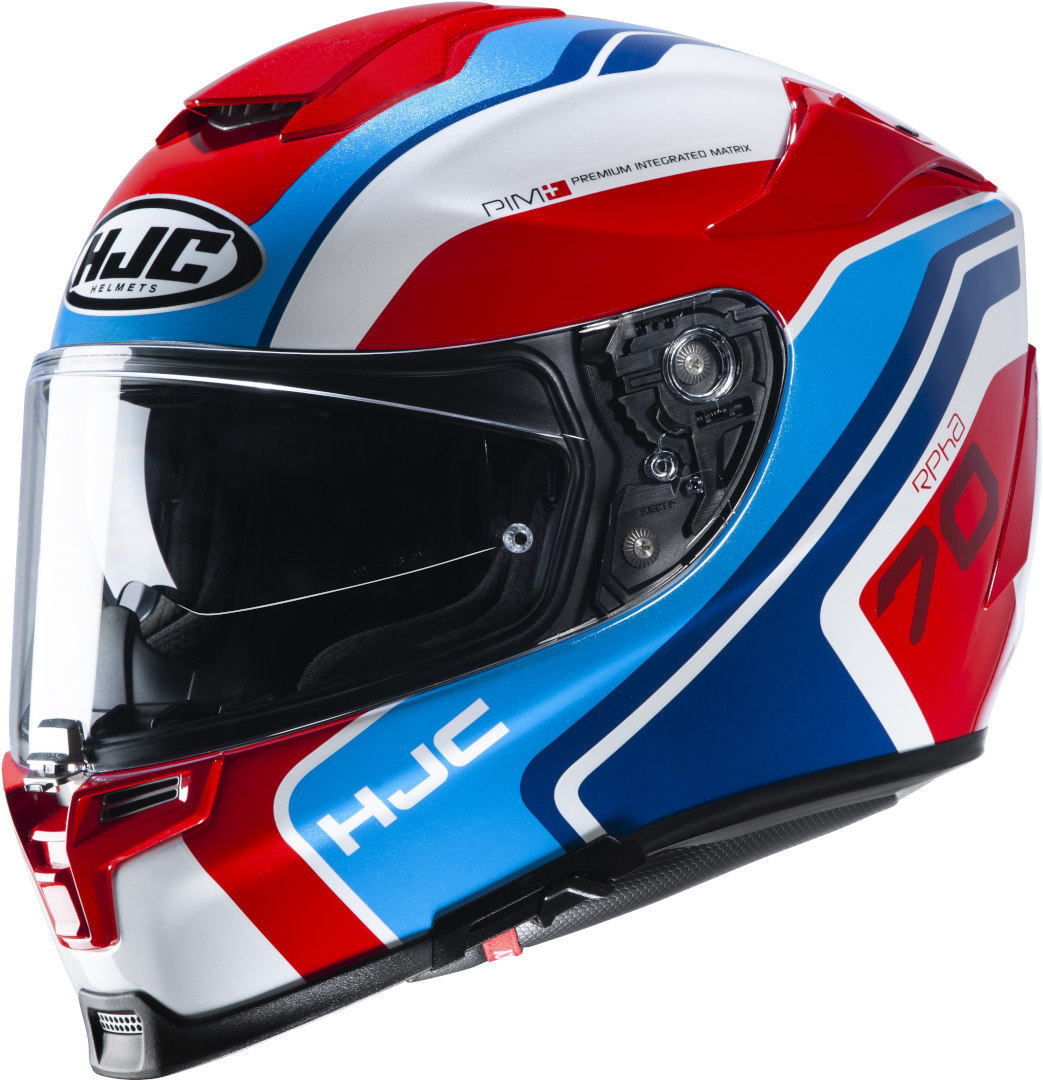 HJC RPHA 70 Kroon Helmet, white-red-blue, Size XS 54 55, white-red-blue, Size XS 54 55
