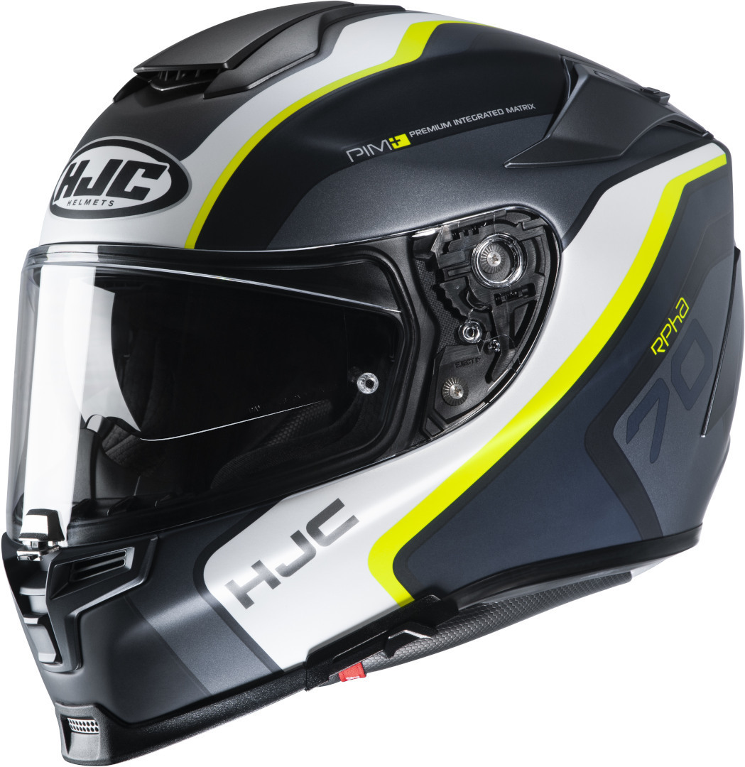 HJC RPHA 70 Kroon Helmet, black-white, Size S, black-white, Size S