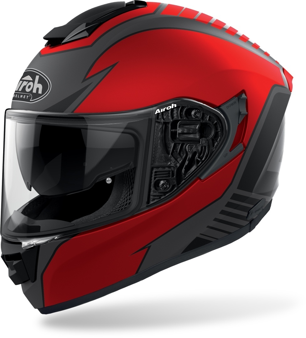 Airoh ST 501 Type Helmet, red, Size S, red, Size S