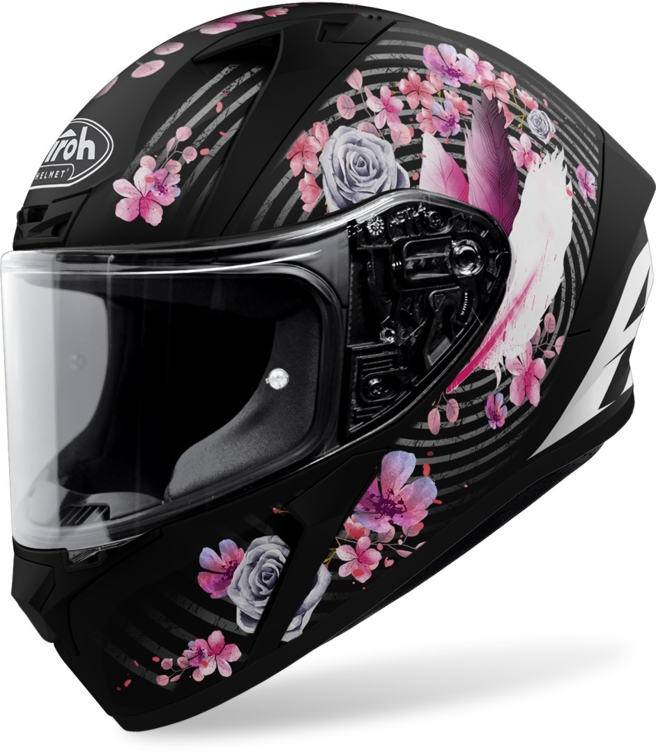 Airoh Valor Mad Helmet, black-pink, Size XS, black-pink, Size XS