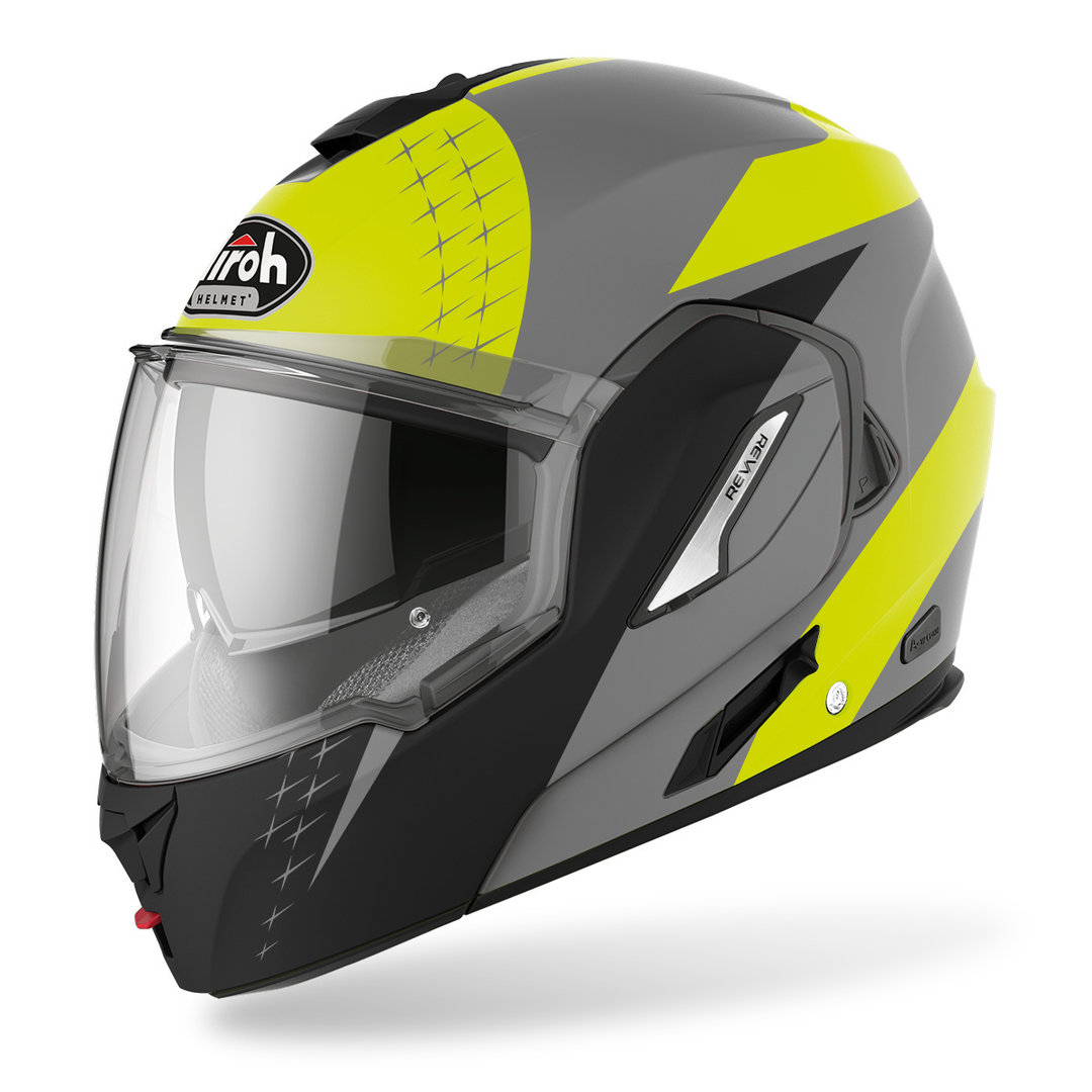 Airoh Rev 19 Leaden, grey-yellow, Size S, grey-yellow, Size S