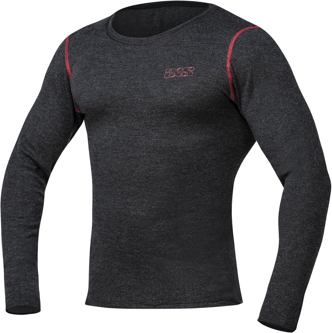 IXS Merino 365 Functional Shirt, grey, Size XS S, grey, Size XS S