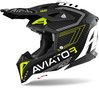Airoh Aviator 3 Primal 3K Carbon Motorcross Helm