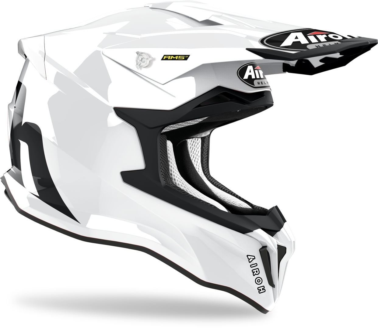 Airoh Strycker Color White Gloss Helmet