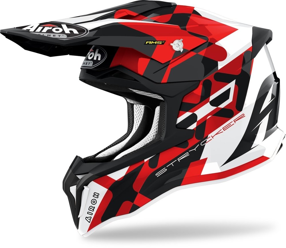 Airoh Strycker XXX Red Gloss Helmet