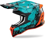 Airoh Strycker Crack Carbon Casco motocross