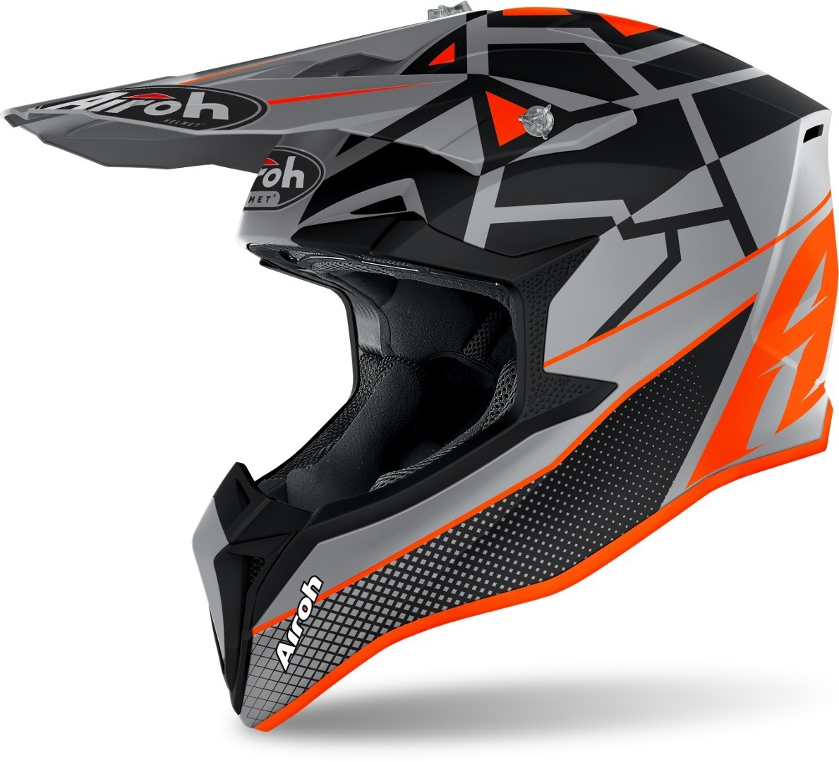 Airoh Wraap Mood Motocross Helmet, orange, Size XS, orange, Size XS