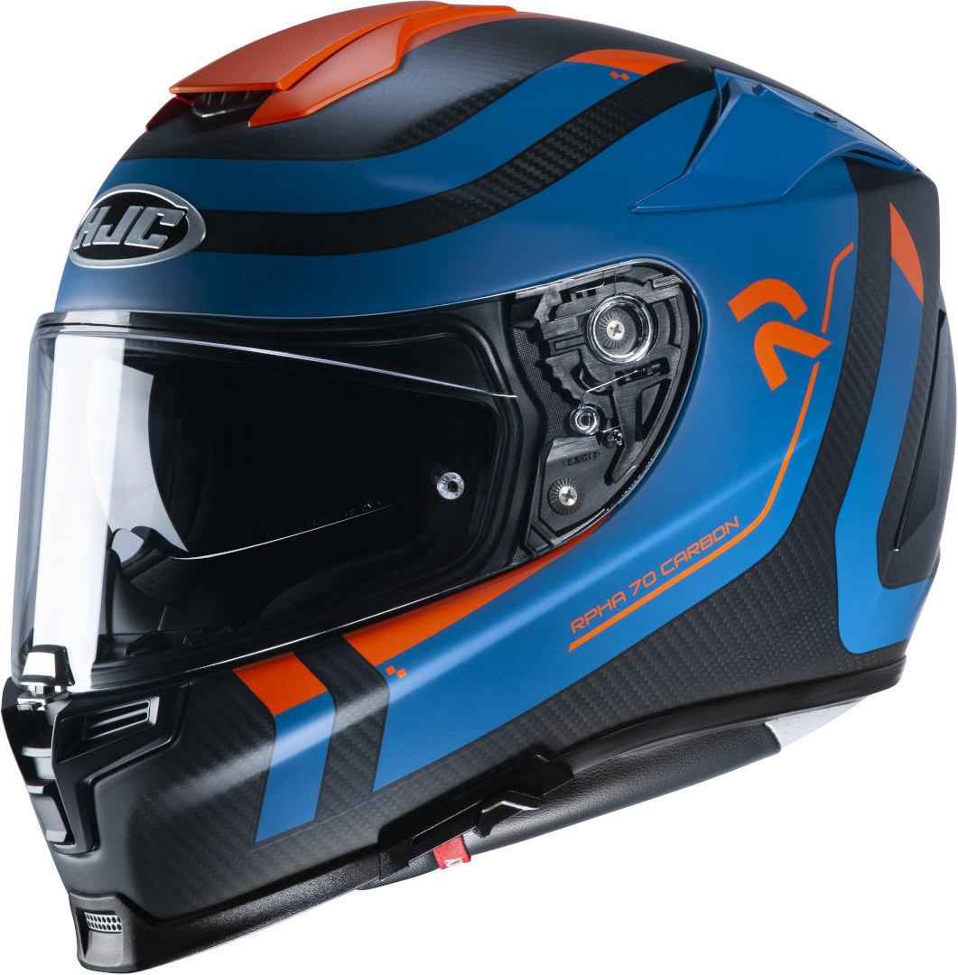 HJC RPHA 70 Carbon Reple Helmet, black-blue, Size XS 54 55, black-blue, Size XS 54 55