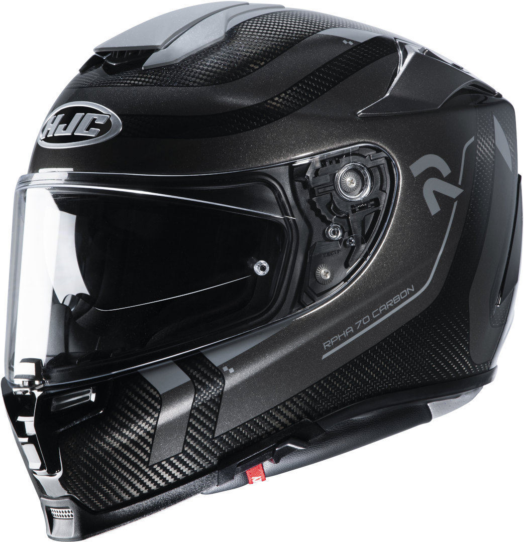 HJC RPHA 70 Carbon Reple Helmet, black-grey, Size S, black-grey, Size S
