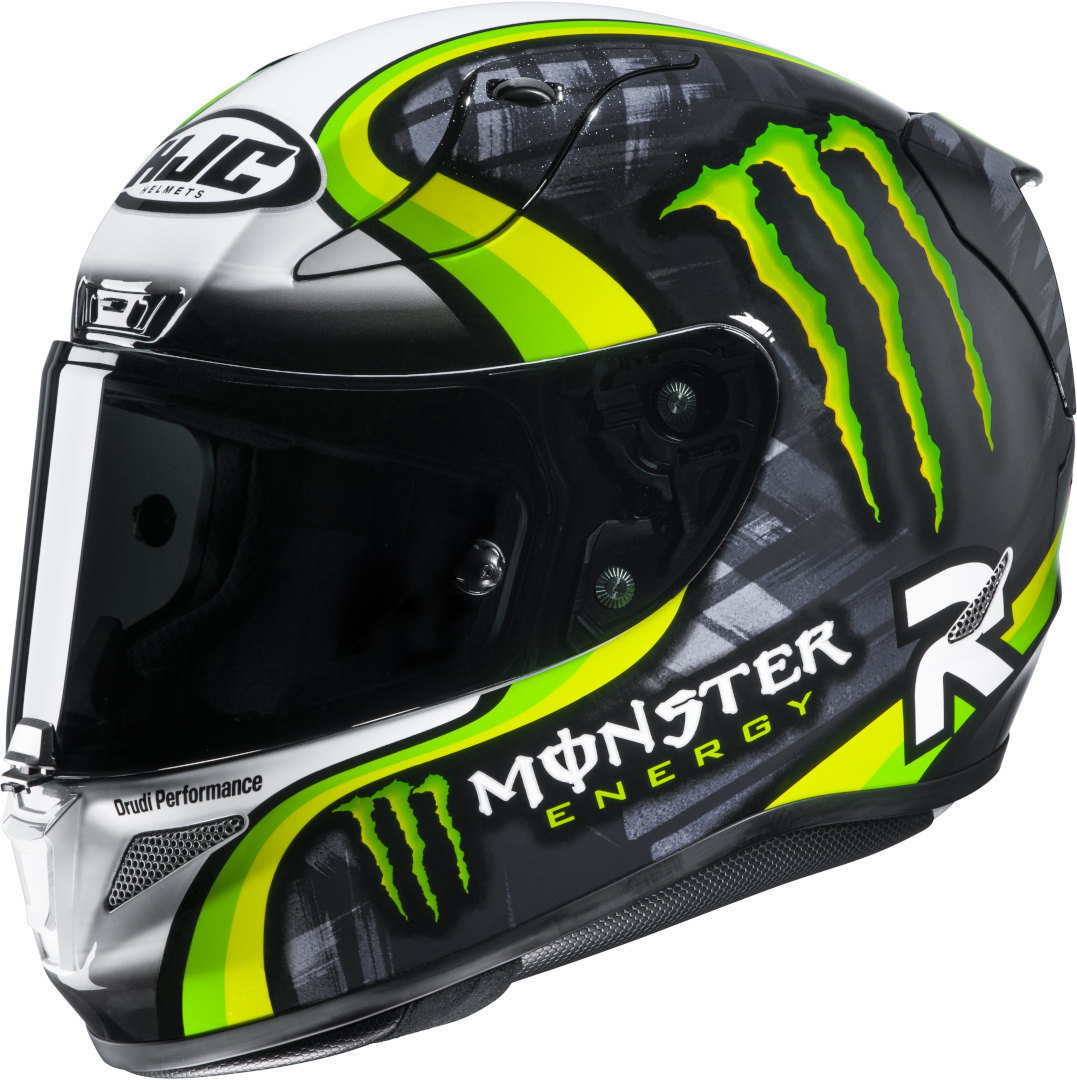 HJC RPHA 11 Crutchlow Streamline Helmet, black-white-green, Size XL, black-white-green, Size XL