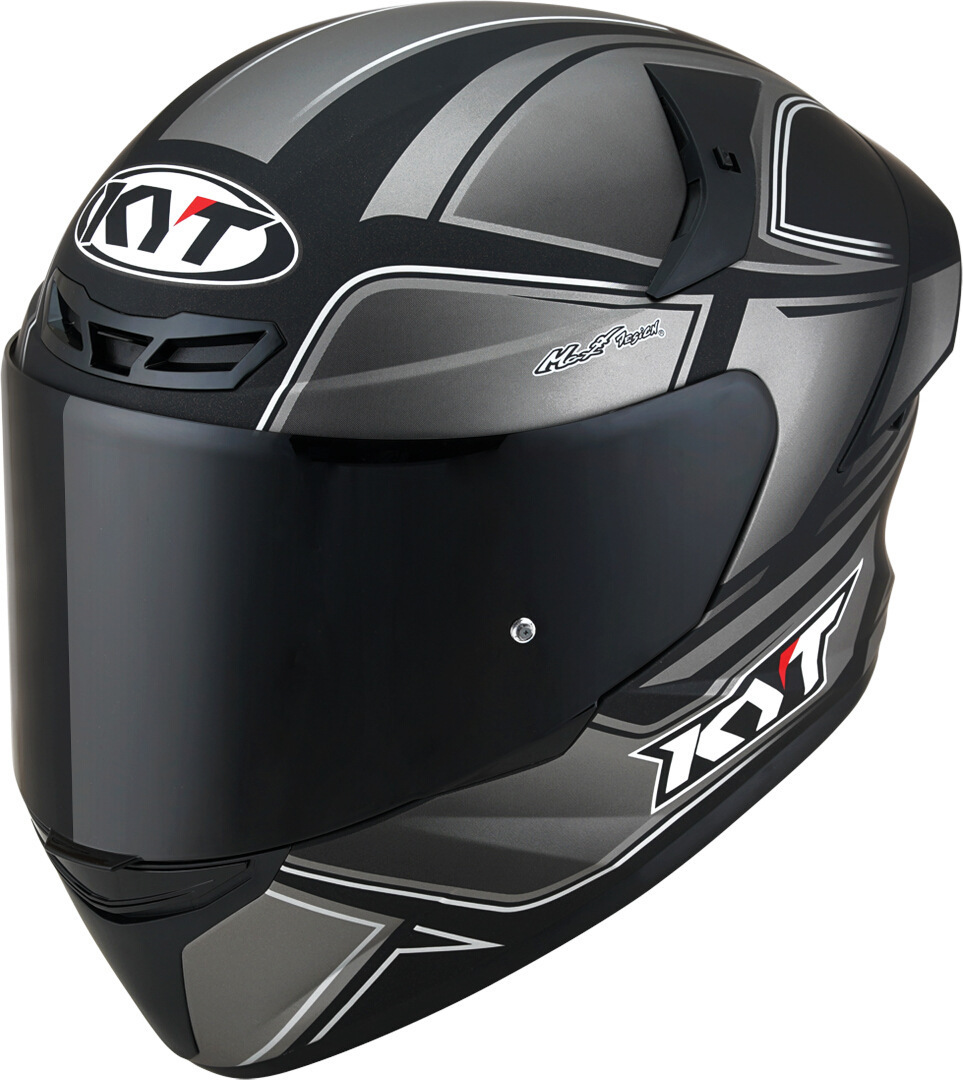 KYT TT Course Tourist Helmet, black-grey, Size XL, black-grey, Size XL