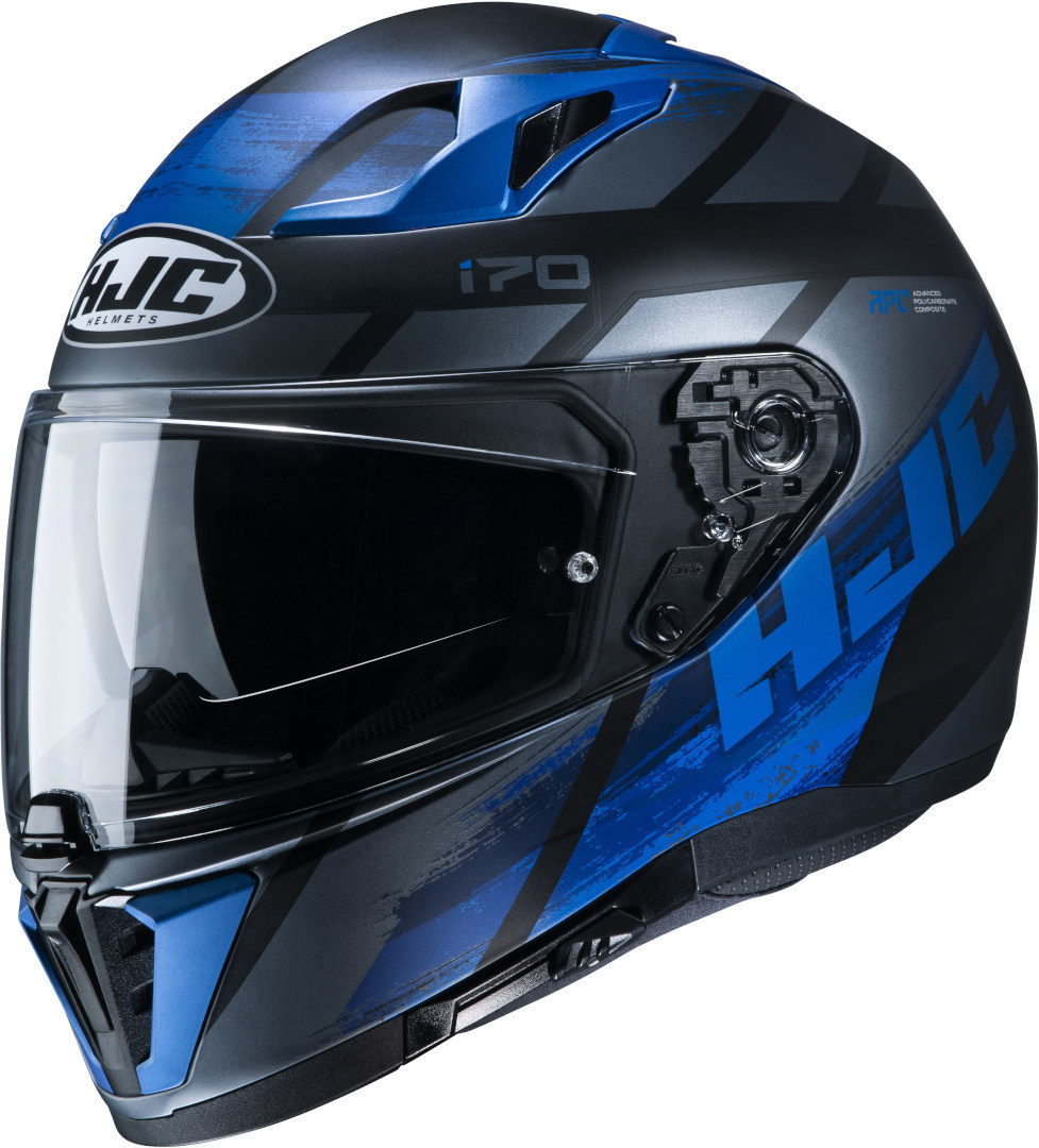 HJC i70 Reden Helmet, black-blue, Size XS, black-blue, Size XS