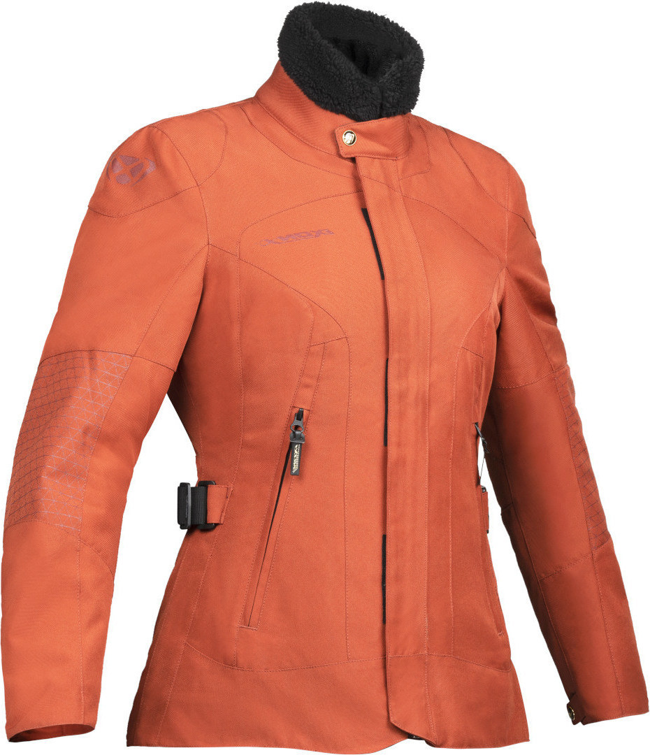 IXON Bloom Damer Motorcykel Textil Jacka, röd, storlek 2XL för kvinnor