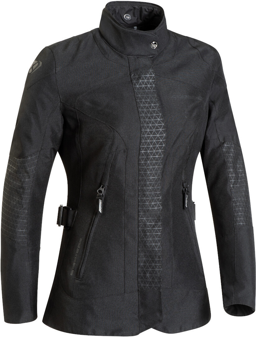 IXON Bloom Ladies Motorcykel Textil jacka, svart, storlek XS för kvinnor