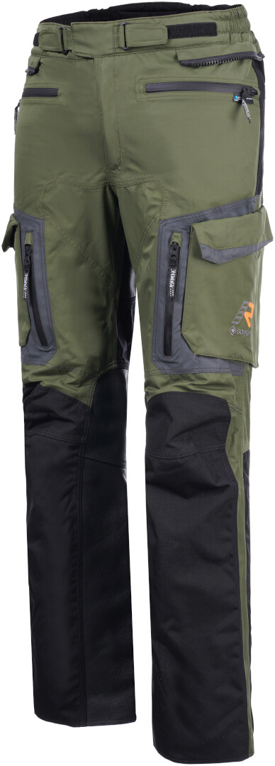 Rukka Rimo-R Motorcykel Textil Byxor, grön, storlek 54
