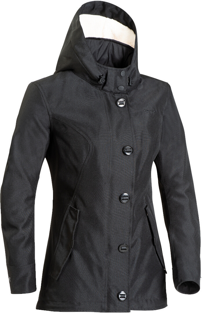 Ixon Bellecour Ladies Motorcycle Textile Jacket, black, Size S for Women, black, Size S for Women