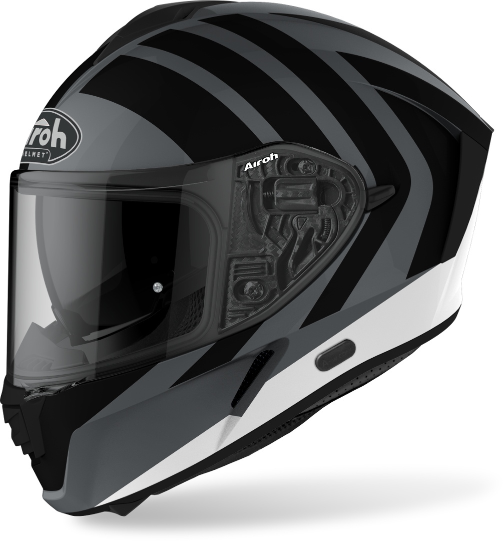 Airoh Spark Scale Helmet, black-grey-white, Size XS, black-grey-white, Size XS