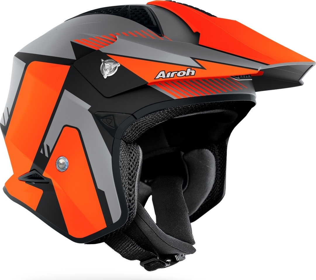 Airoh TRR S Pure Orange Matt Helmet