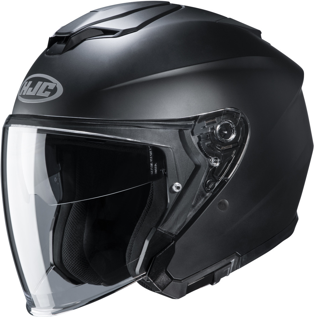 HJC i30 Semi Matt Jet helmet, black, Size XS 54 55, black, Size XS 54 55