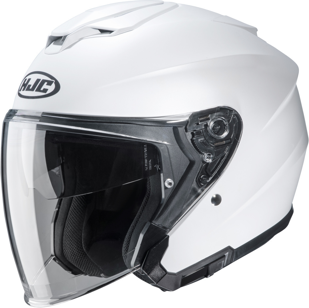 HJC i30 Semi Matt Jet helmet, white, Size XS 54 55, white, Size XS 54 55
