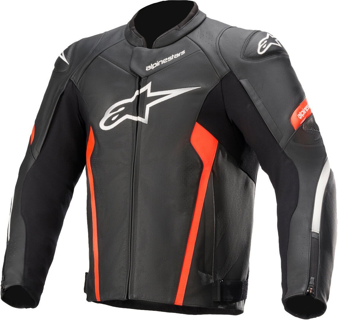 Alpinestars Faster V2 Motorcycle Leather Jacket buy cheap FC Moto