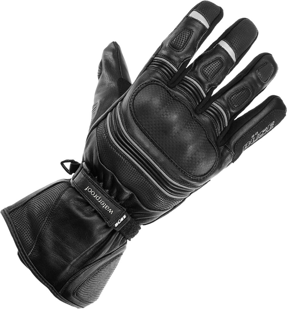 Büse Willow Waterproof Ladies Motorcycle Gloves, black, Size S for Women, black, Size S for Women