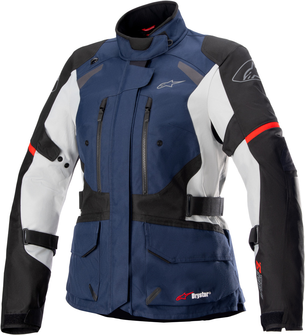 Image of Alpinestars Stella Andes V3 Drystar Giacca tessile da donna, blu, dimensione L per donne