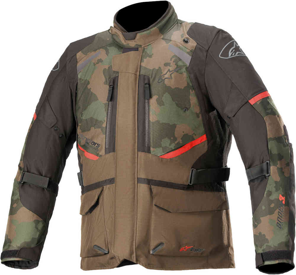 Alpinestars Andes V3 Camo Drystar Мотоцикл Текстиль куртка