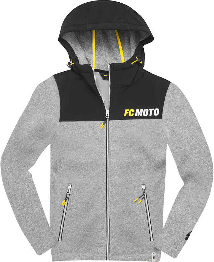 FC-Moto Faster-H Sweat à capuche zip polaire