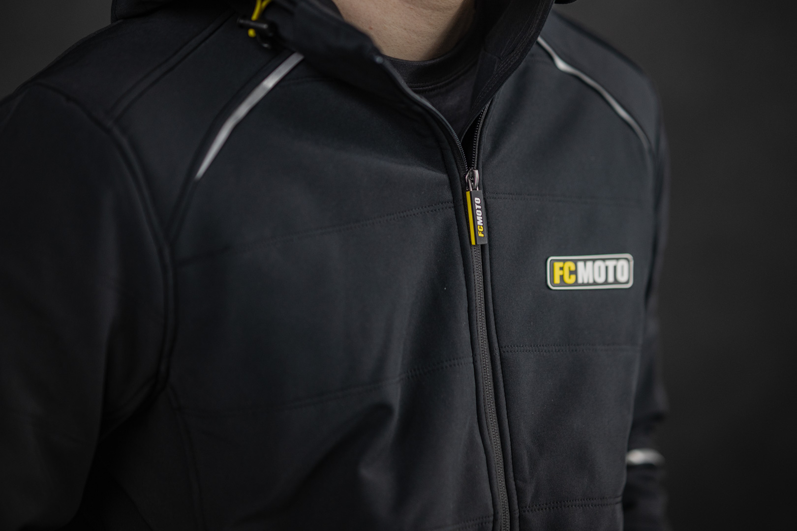 FC-Moto FCM-PSSJ Softshell Jacke - Bild 8 von 8