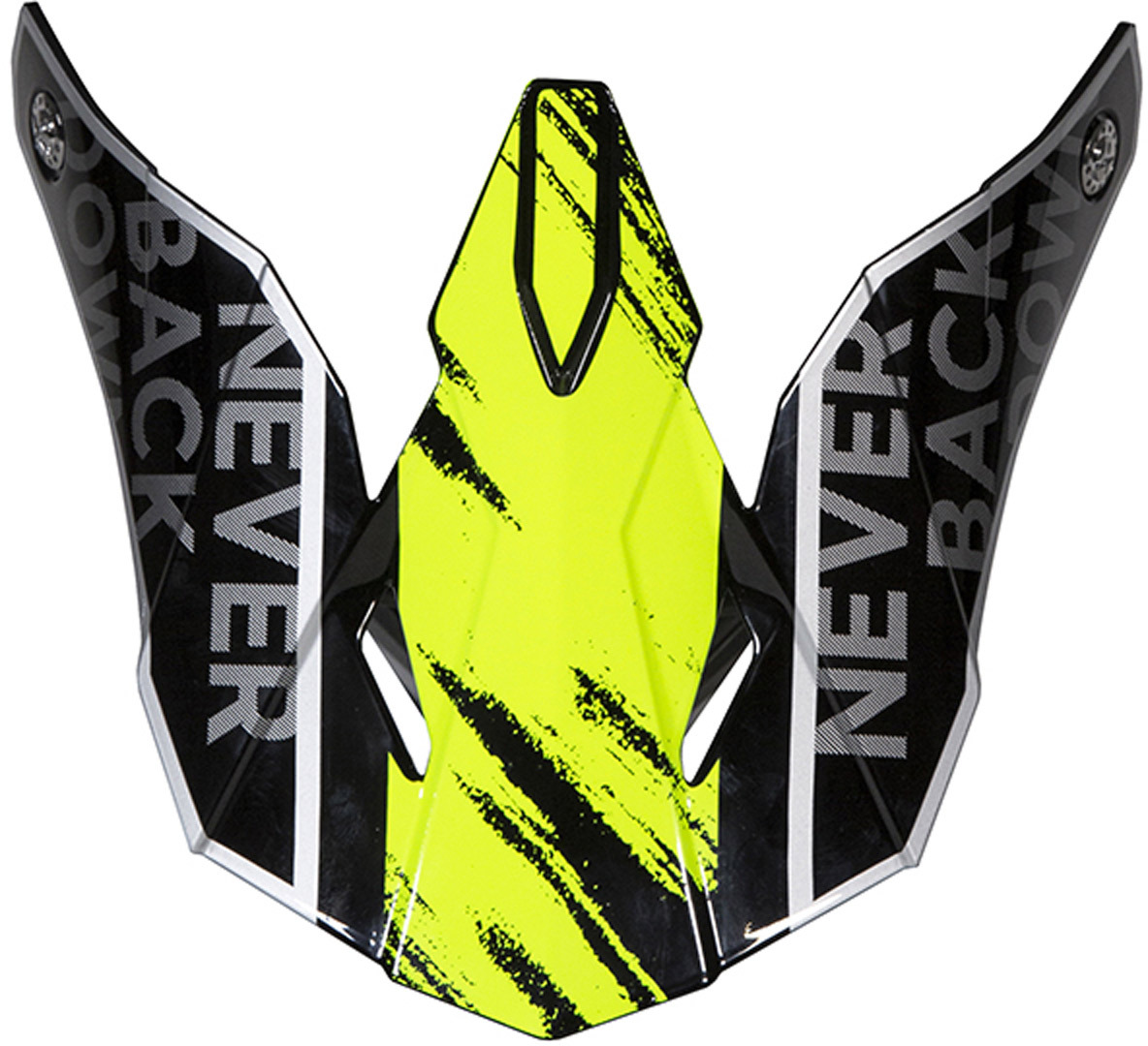 Shot Furious Draw Helmet Peak, black-yellow, black-yellow, Size One Size