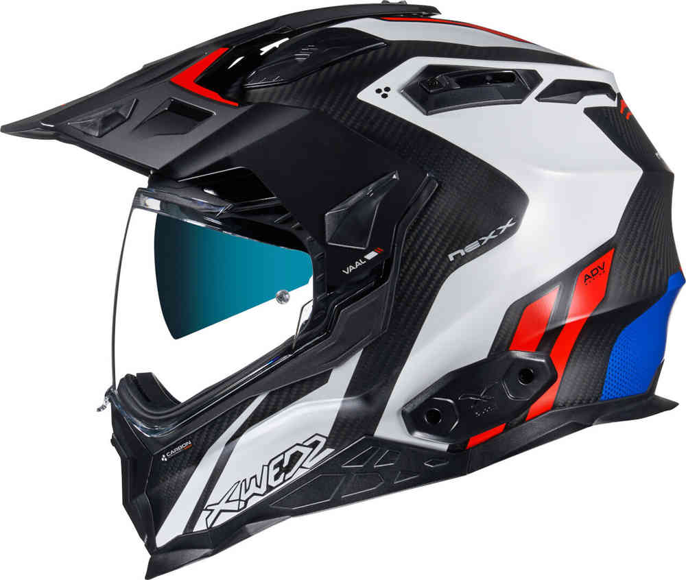 Nexx X.Wed 2 Vaal Carbon Шлем Черный/Красный/Синий XS (53/54) 